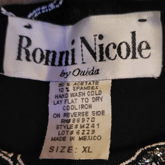 Tank top Dress shirt for Women by Ronni Nicole - Picture 4 of 4